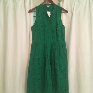 J. Crew Eyelet Dress